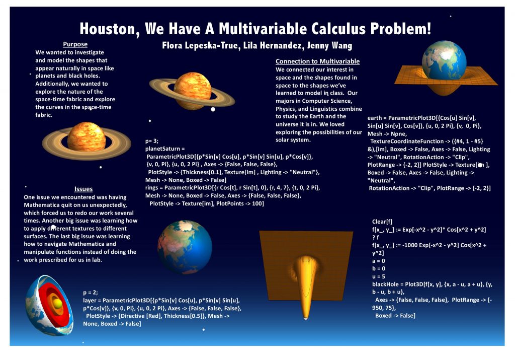 Houston, We Have a Multivariable Calculus Problem!